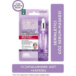 Loreal Paris Revitalift Fillr Serinletic Göz Serum Maske Loreal Paris Revitalift Fillr Serinletic Göz Serum Maske