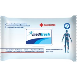 MediFresh Yetişkin Hasta Vücut Temizleme Havlusu 50 Yaprak Plastik Kapaklı MediFresh Yetişkin Hasta Vücut Temizleme Havlusu 50 Yaprak Plastik Kapaklı