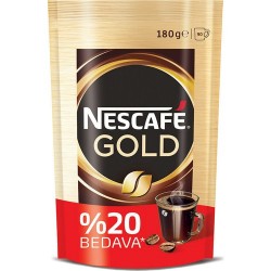 Nescafe Gold Çözünebilir Kahve 180 Gr Nescafe Gold Çözünebilir Kahve 180 Gr