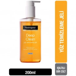 Neutrogena Deep Clean Yüz Yıkama Jeli 200 Ml Neutrogena Deep Clean Yüz Yıkama Jeli 200 Ml