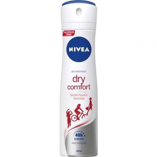 Nivea Dry Comfort 150 ml Kadın Sprey Deodorant