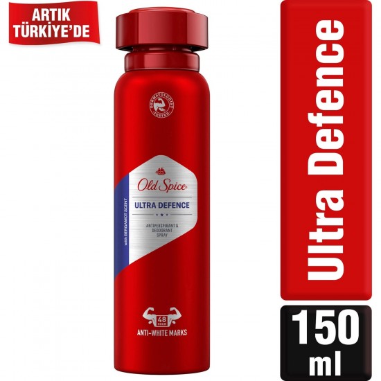 Old Spice Anti Perspirant Sprey Deodorant 150 ml Ultra Defence