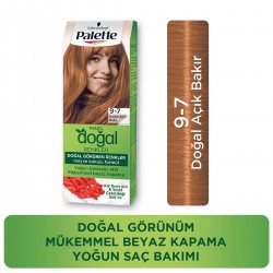 Palette Kalıcı Doğal Renkler 9-7 Doğal Açık Bakır Palette Kalıcı Doğal Renkler 9-7 Doğal Açık Bakır