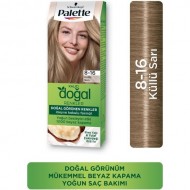 Palette Kalıcı Doğal Renkler Saç Boyası 8-16 Küllü Sarı Palette Kalıcı Doğal Renkler Saç Boyası 8-16 Küllü Sarı