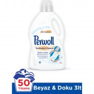 Perwoll Hassas Sıvı Çamaşır Deterjanı Beyaz 3 Lt