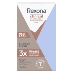 Rexona Clinical Protection Shower Clean Stick Deodorant 45 ml Rexona Clinical Protection Shower Clean Stick Deodorant 45 ml