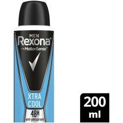 Rexona Men Anti-Perspirant Sprey Deodorant Erkek Xtra Cool Fresh Protection 200 Ml