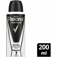 Rexona Invisible Black White Erkek Sprey Deodorant 200 Ml Rexona Invisible Black White Erkek Sprey Deodorant 200 Ml