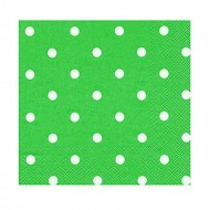 Roll-Up Party Dreams Yeşil Puantiyeli Peçete 33x33 cm 20 Adet Roll-Up Party Dreams Yeşil Puantiyeli Peçete 33x33 cm 20 Adet