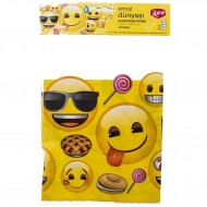 Roll-Up Plastik Masa Örtüsü Emoji Dünyası 120 x 180cm