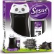 Sesu Panda Roll-on Isıtıcılı Sir Ağda Seti Kömürlü