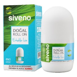 Siveno Doğal Roll On Erkekler İçin 50 Ml Yeni Siveno Doğal Roll On Erkekler İçin 50 Ml Yeni