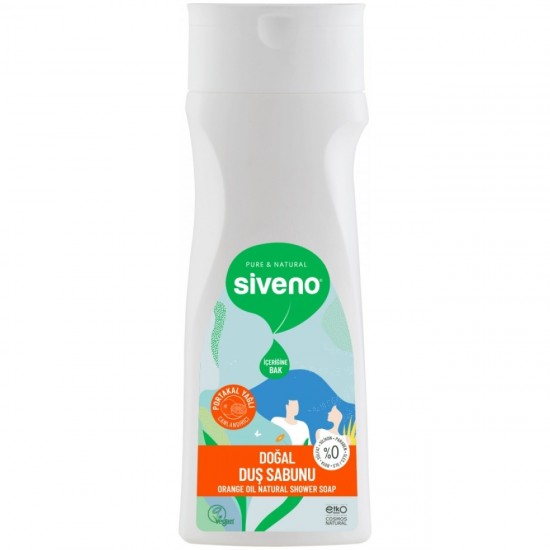 Siveno Portakal Yağlı Doğal Duş Sabunu 300 ml