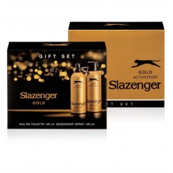 Slazenger Parfüm Gold Edt 125 ml + 150 ml Erkek Deodorant Set Slazenger Parfüm Gold Edt 125 ml + 150 ml Erkek Deodorant Set