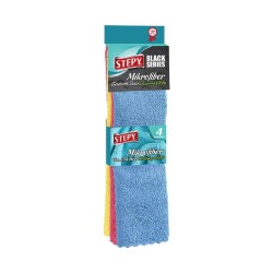 Stepy Microfiber 4'lü Temizlik Bezi Stepy Microfiber 4'lü Temizlik Bezi