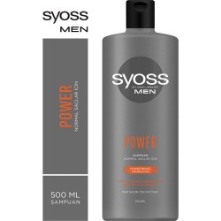 Syoss Men Power Şampuan 500 ml Syoss Men Power Şampuan 500 ml
