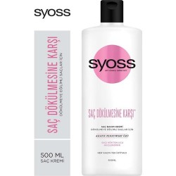 Syoss Saç Dökülmesine Karşı Saç Kremi 500 ml Syoss Saç Dökülmesine Karşı Saç Kremi 500 ml