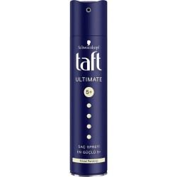 Taft Ultimate Saç Şekillendirici Sprey En Güçlü No:5+ 250 Ml Taft Ultimate Saç Şekillendirici Sprey En Güçlü No:5+ 250 Ml