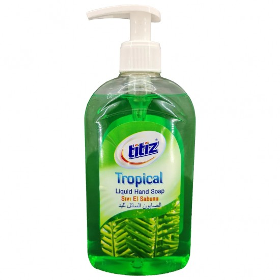 Titiz Tropical Yeşil Sıvı El Sabunu 400 Ml
