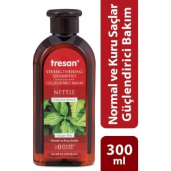 Tresan Dökülme Karşıtı Isırgan Otu Güçlendirici Bakım Şampuanı Normal ve Kuru Saçlar 300 ml Tresan Dökülme Karşıtı Isırgan Otu Güçlendirici Bakım Şampuanı Normal ve Kuru Saçlar 300 ml