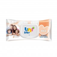 Uni Baby Islak Havlu Aile Kapaklı 90'lı Uni Baby Islak Havlu Aile Kapaklı 90'lı