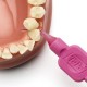 Tepe Arayüz Fırçası Pembe 0.4 mm 8li Paket Tepe Arayüz Fırçası Pembe 0.4 mm 8li Paket