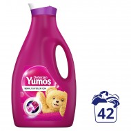 Yumoş Sıvı Bakım Çamaşır Deterjanı Renkli Giysiler İçin Renk Korumada Daha İyisi Yok 2520 ML Yumoş Sıvı Bakım Çamaşır Deterjanı Renkli Giysiler İçin Renk Korumada Daha İyisi Yok 2520 ML