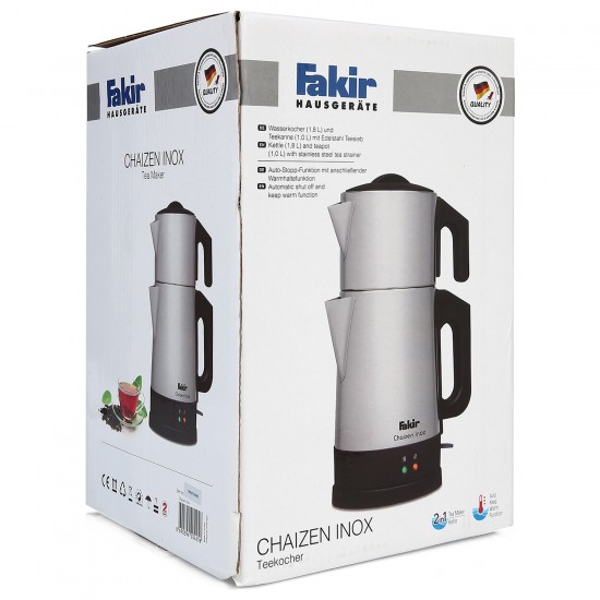 Fakır Chaızen Çay Makinesi Inox 1,8 LT Fakır Chaızen Çay Makinesi Inox 1,8 LT
