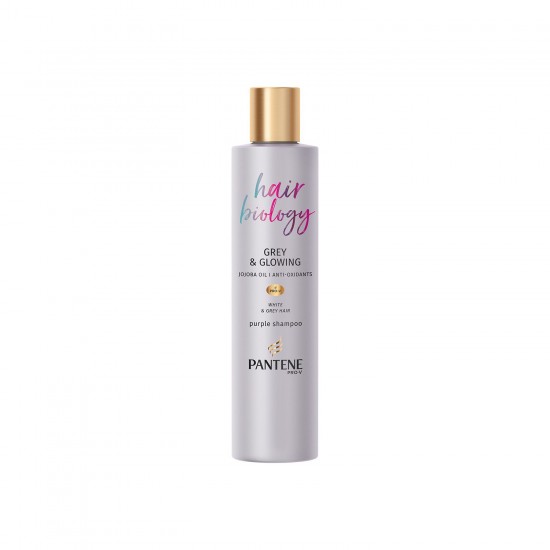 Pantene Hair Biology Turunculaşma Karşıtı Silver/ Mor Şampuan Sarı Saçlar İçin 250ML