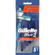 Gillette Blue2 5li Plus Kullan At Tıraş Bıçağı Gillette Blue2 5li Plus Kullan At Tıraş Bıçağı