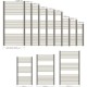 Mernes Havlupan Radyatör Beyaz Renk 500X1000MM (14 Borulu)