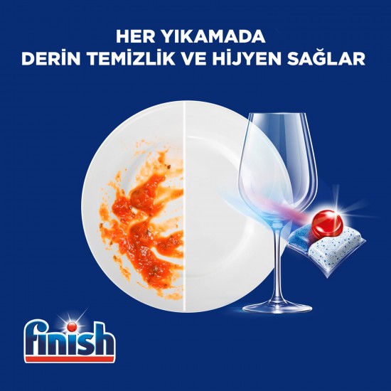 Finish Quantum 80 Kapsül Bulaşık Makinesi Deterjanı Tableti