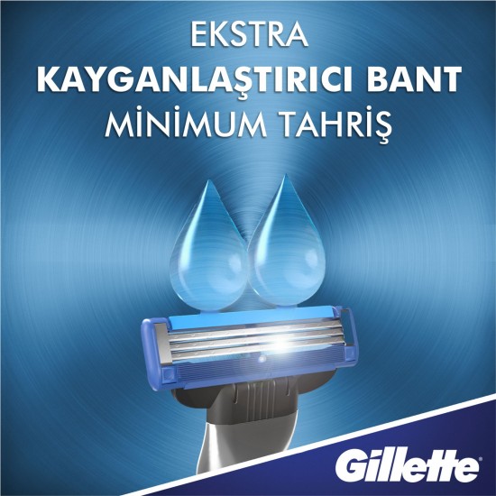 Gillette Mach 3 Turbo 8li Yedek Tıraş Bıçağı Karton Paket Gillette Mach 3 Turbo 8li Yedek Tıraş Bıçağı Karton Paket