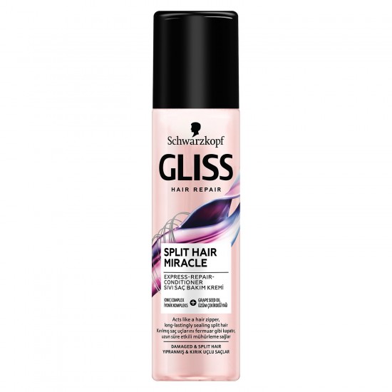 Gliss Schwarzkopf Glıss Splıt Hair Mıracle Sıvı Saç Kremi 200 ml