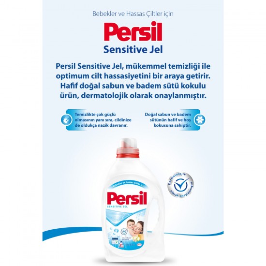 Persil Sıvı Çamaşır Deterjanı 1890ml (27 Yıkama) Sensitive