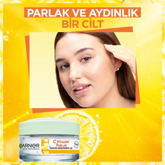 Garnier C Vitamini Parlak Günlük Nemlendirici Jel 50ML