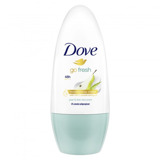 Dove Go Fresh Kadın Roll On Deodorant Armut ve Aloe Vera Kokusu 50 ml
