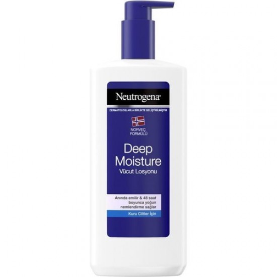 Neutrogena Deep Moisture Parfümlü Vücut Losyonu 400 ml Neutrogena Deep Moisture Parfümlü Vücut Losyonu 400 ml