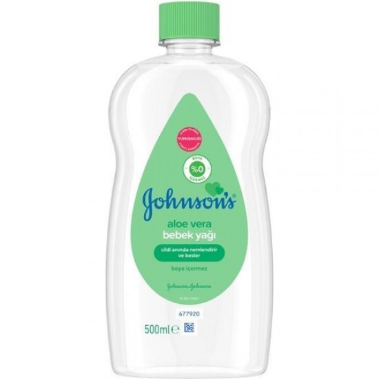 Johnsons Bebek Yağı Aloe Vera 500 ml