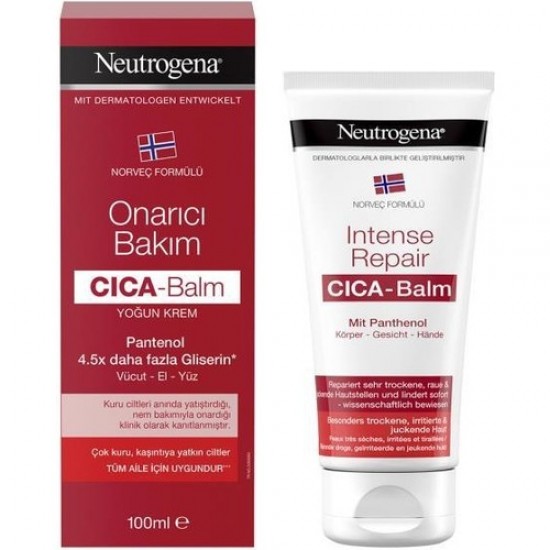 Neutrogena Onarıcı Bakım CICA Balm Yoğun Krem 100ml Neutrogena Onarıcı Bakım CICA Balm Yoğun Krem 100ml