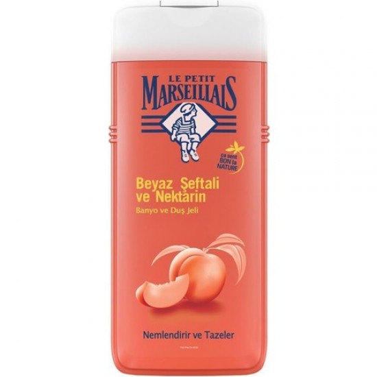 Le Petit Marseillais Beyaz Şeftali ve Nektarin Duş Jeli 650 ml