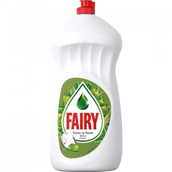 Fairy Fairy 1500 ml Sıvı Bulaşık Deterjanı Temiz ve Ferah Elma Kokulu