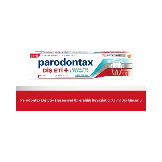 Parodontax Diş Eti + Beyazlatıcı Diş Macunu 75 ml