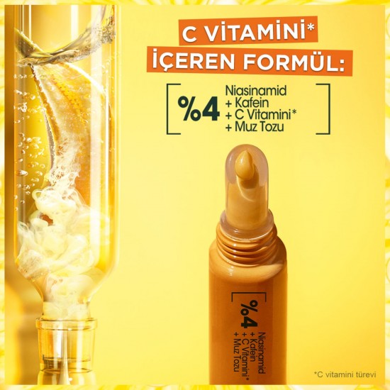Garnier C Vitamini Parlak Aydınlatıcı Göz Kremi
