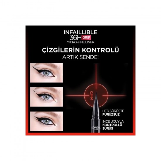 Loreal Paris Infaillible 36H Grip Micro Fine Eyeliner 03 Ancient Rose