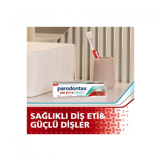 Parodontax Diş Eti+ Hassasiyet & Ferahlık Diş Macunu 75 ml