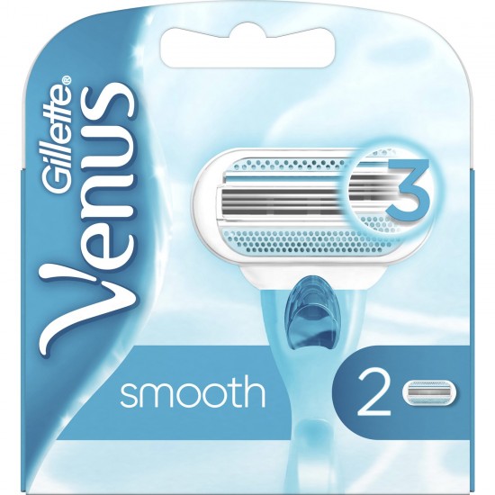 Gillette Venus Smooth Kadın Yedek Tıraş Bıçağı 2 Adet