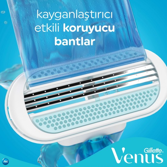 Gillette Venus Smooth Kadın Yedek Tıraş Bıçağı 2 Adet