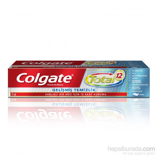 Colgate Diş Macunu Total Gelişmiş Temizlik 75 ml Colgate Diş Macunu Total Gelişmiş Temizlik 75 ml