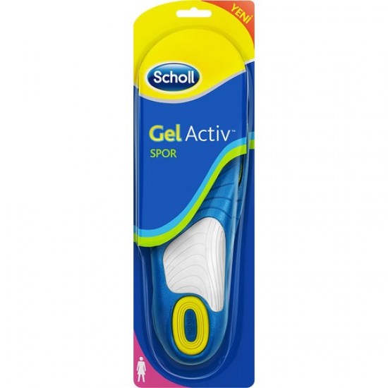 Scholl Gel Aktiv Tabanlık, Kadın - Spor İçin